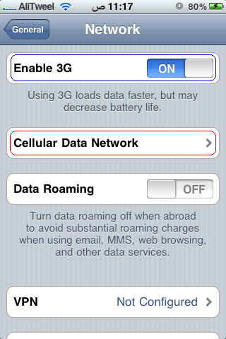 Cellular Data Network Cellular Data Network