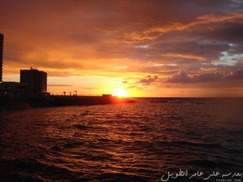 sunset-in-tripoli-harbor_4920186872_o