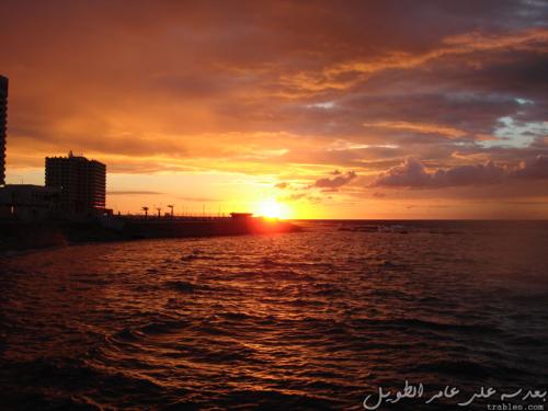 sunset-in-tripoli-harbor_4920186872_o